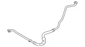17-22-8-848-389 Bmw Genuine Engine Oil Cooler Line