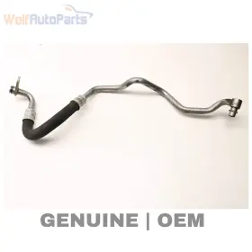 17227565937 Bmw 2006-2010 650i 4.8l - Engine Oil Cooler Pipe / Line 7565937
