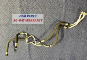 17227592481 Bmw Oem 7592480 7592481 Engine Oil Cooler Inlet Outlet Pipes Activehybrid F04