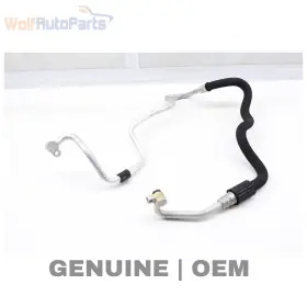 17227627752 Bmw 2014-2018 X5 50ix F15 - Engine Oil Cooler Line / Pipe 7627752