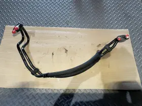 17227836831 Bmw 06-08 Z4m E85 E86 S54 3.2l Engine Oil Cooler Lines Cooling Line Pipe Set Oem