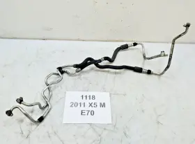 7589605 Bmw 10-14 Oem E70 E71 X5m S63 Engine Oil Cooler Hose Pipe Outlet Inlet Set