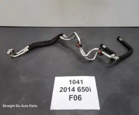 7636879 Bmw 10-18 Oem F10 F06 F13 F02 535 N55 Engine Oil Cooler Pipe Line Return Flow