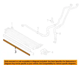 17219501845 Bmw Oem 21-24 M4 Cooling Engine Oil Cooler-oil Cooler Seal