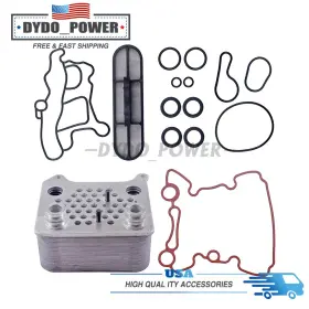 Dp0049 Cahuczlhoz Oil Coolers Kit For 03-07 Ford F-250/f-350 Super Duty 6.0l Powerstroke