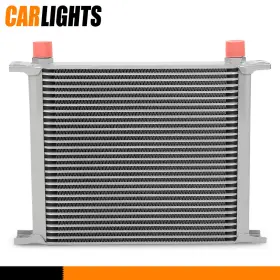 C-02egk0005asl Carlights Fit For New Full Aluminum Transmis Sion Engine Oil Cooler 30 Row 10an Silver