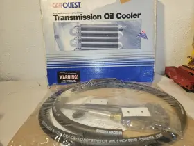 77401 Carquest Transmission Oil Cooler #77401 Opened Box Unopened Coller And Tubing