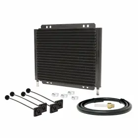 Hz-678 Cfr Performance Aluminum Emc Universal Transmission Oil Cooler 11 Inch X 8.25 - Black