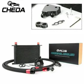 Gpl77454 Cheda 25 Row Engine Oil Cooler Sandwich Plate Fit For Billet Ls1 Ls2 Ls3 Lsx Ve Hsv Us