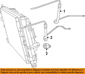 4800267aa Chrysler Oem 05-14 Avenger Cooling Trans Oil Cooler-hose Connector