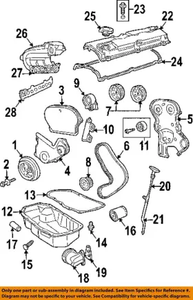 Chrysler Oem 6101451 98-10 300m Cooling Trans Oil Cooler-return Line Screw