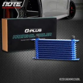 02egk0002abl Cnnell 10 Row 10an Universal Aluminum Transmission Engine Oil Cooler Blue New