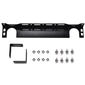 R74aa44a-bbk Cnnell New Universal Aluminum Bracket Engine Oil Cooler Radiator Adapter Black Short