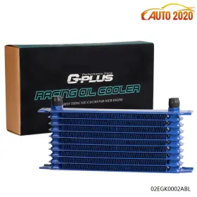 Cnnella05029043 Cnnella-69 10 Row An Universal Performance Full Aluminum Transmission Oil Cooler New