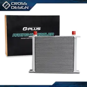 Big20260318-57 Crossdesign Fit For Full Aluminum Transmis Sion Engine Oil Cooler 30 Row 10an Silver New