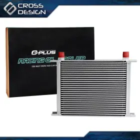 Ht-02egk0011asl Crossdesign Fit For 28 Row Aluminum Racing Engine Transmission An10 Oil Cooler Universal