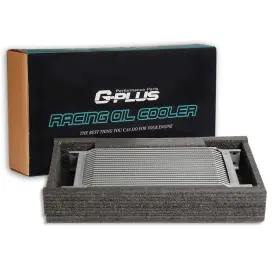 Ht-02egk0012asl Crossdesign 7 Row An 10 Fit For All Aluminum Coolant Engine Transmission Oil Cooler Black