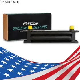 Ht-02egk0013abk Crossdesign 10 Row An10 Universal Car Aluminum Racing Transmission Engine Oil Cooler