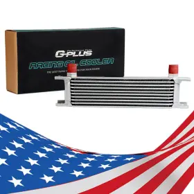 Ht-02egk0013asl Crossdesign Universal 10 Row 10an Coolant Transmission Engine Oil Cooler Extra Radiator Usa