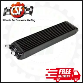 8066 Csf Dual Pass Internal External Oil Cooler Universal Fit