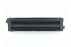 Csf-8111 Csf Race 8111 Black Universal Single-pass Oil Cooler Fits Porsche Iroc Front Bumper