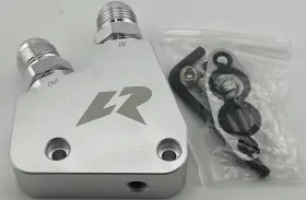 01ega009asl Csks Lr Oil Cooler Adapter For Corvette C5 C6 C7 Ls1 Ls2 Ls3 Ls6 Ls7 4.8l 6.0l 6.2l