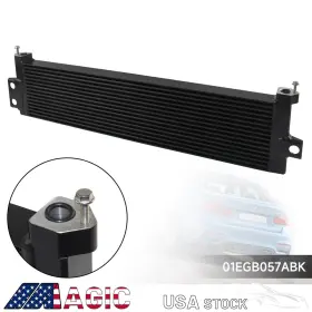 01egb057abk Csks Performance Oil Cooler For Bmw M3 M4 M2 S55 F80 F82 F83 F87 F8x 2015-2020 Black