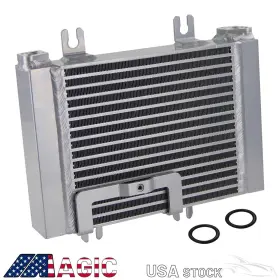 01egb059asl Csks Aluminum Oil Cooler Upgrade Drop-in Fitment For Nissan R35 Gt-r 2009-2019 Silver