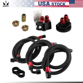 01egc001abk Csks An10 Oil Cooler Filter Sandwich Adapter 1.2/1.4/1.6m Nylon Braided Line Hose
