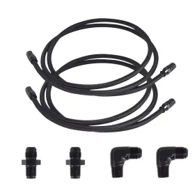 Th400 Culmkari 768643645490 2 X 6an Ptfe Transmission Cooling Line Fits For 4l60 700r4 Th350 Transm