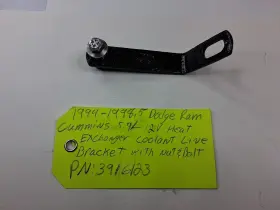 3916123 Cummins Oem 1994-1998 Dodge Ram 12v 5.9l Heat Exchanger Coolant Line Bracket