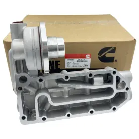 3974325 Cummins Oil Cooler Cover Filter Head For 6ct Isc Qsc 8.3 Isl Qsl 8.9 New
