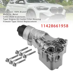 11428661958 Darupsun Engine Oil Cooler Filter Housing For Bmw X1 X2 2020-2023