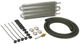 Derale 083277129018 Dyno-cool Aluminum Transmission Cooler 13x5x0.75 In For Automatic