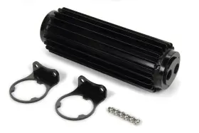 13279 Derale Single-pass Heat Sink Co Oler 10in Black Anodize