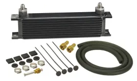 13401 Derale Fluid Cooler 13x4.438x2 In Plate Type 10 An Female O-ring In/out
