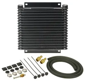 11.875 Derale 13614 Fluid Cooler 9000 Series 10.125 X 1.25 In Plate And Fin