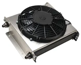 15870 Derale 40 Row Hyper-cool Extreme Remote Fluid Cooler -8an