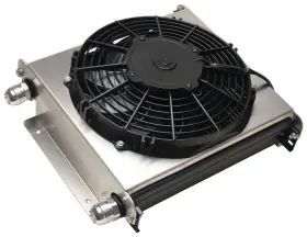 14.875 Derale 15876 Fluid Cooler And Fan 13 X 5.625 In Plate Type 10 An