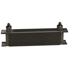51086 Derale Stack Plate Cooler 10 Row -6an 90 Degree Swivel