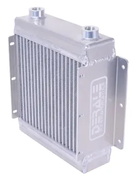 61878 Derale Hi-flow Racing Cooler 18-row 33 Oz. Fluid Capacity 20 Gpm Flow Rate
