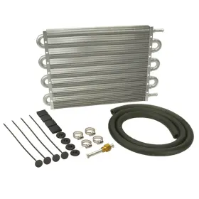 12904 Derale Cooling Products Dyno-cool 8 Pass 15 Inch Series 6000 Aluminum Transmission Cooler