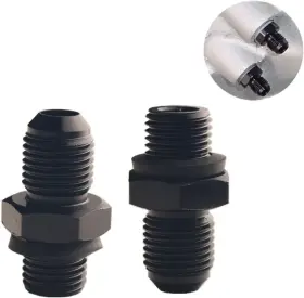 An6-1 Dewhel An6-1/4nps -6 An Transmission Oil Cooler Adapter Fitting For Gm Turbo 350 400