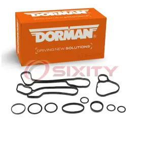Sx-1232 Dorman - Oe Solutions Engine Oil Cooler Seal Kit For 2009 Pontiac G3 Wave 1.6l L4 Belts Yb