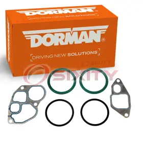 Sx-9019 Dorman - Oe Solutions Engine Oil Cooler Gasket Set For 1994-1996 Ford F-250 7.3l V8 Belts Ut