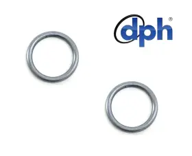 17222245358 Dph Engine Oil Cooler Line Upper Pipe O-rings Set Of 2 For Bmw Models Crp