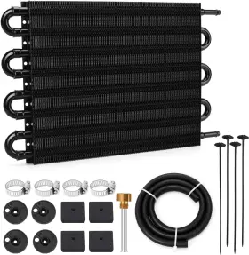 Cooler-8 Drivemedley Dm-1405 Universal Transmission Oil Cooler 8 Pass Tube And