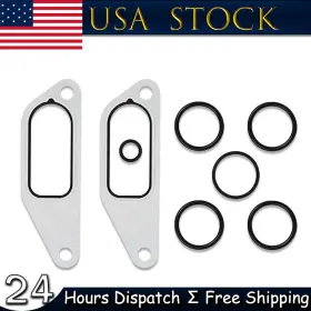 Dxyqp-0541 Dxmoto For Dt466 Dt360 Truck Engines Oil Cooler Gasket Set #675513c1 431327