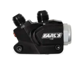 1129erl Earls Lt Side Mount Oil Cooler Adapter