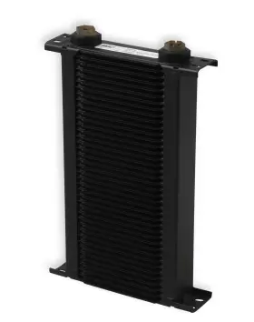 240erl Earls Performance Ultrapro Oil Cooler - Black 40 Rows Narrow